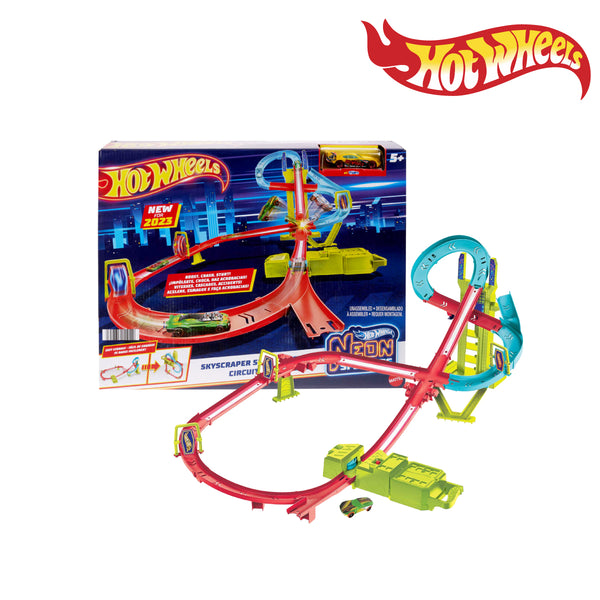Hot Wheels - Coffret de Départ Piste et Voiture