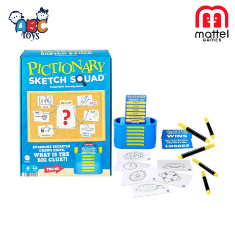 Mattel Games HPK84 Pictonary Sketch Squad, Ages 13+