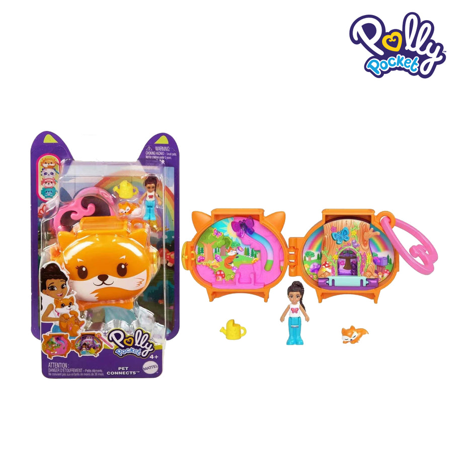 Polly Pocket HRD39 Pet Connects Set, Ages 4+ (GYV99)