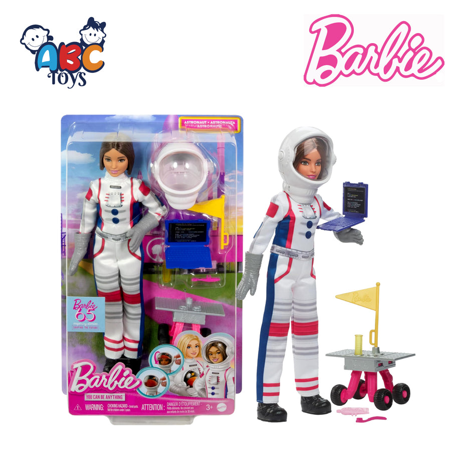 Barbie HRG45 Astronaut Doll & 10 Accessories, Ages 3+ (HRG41)