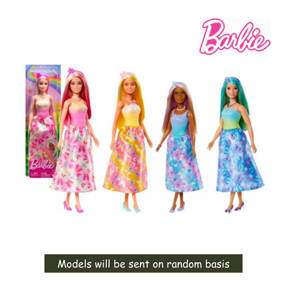 Barbie HRR07 Princes Core Royal Doll Asst, Ages 3+