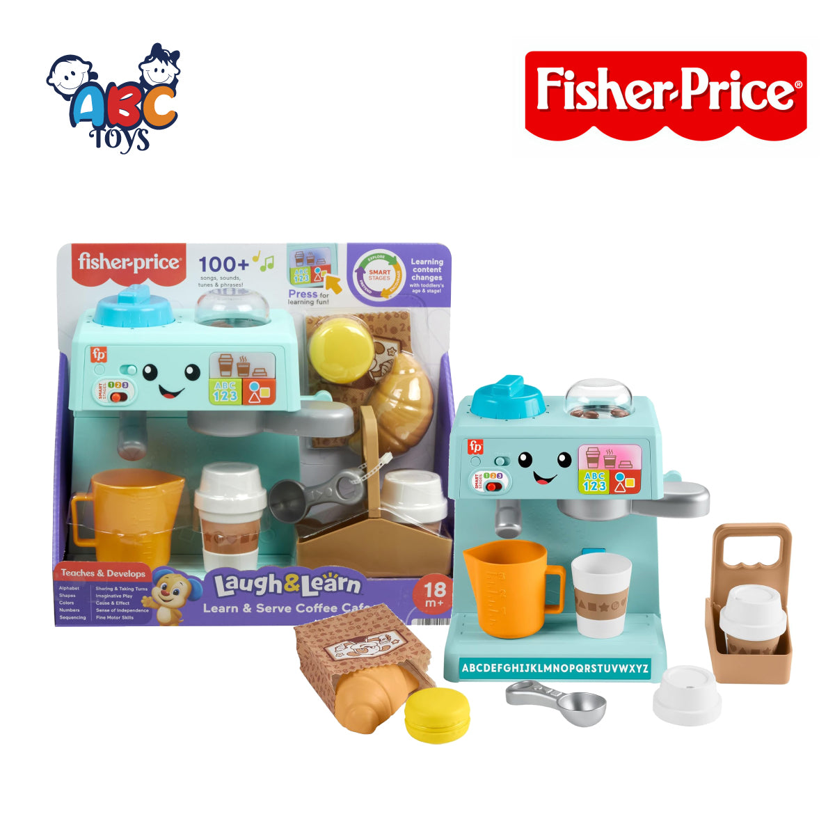 Fisher Price HTW96 Coffee Cafe, Ages 18m+