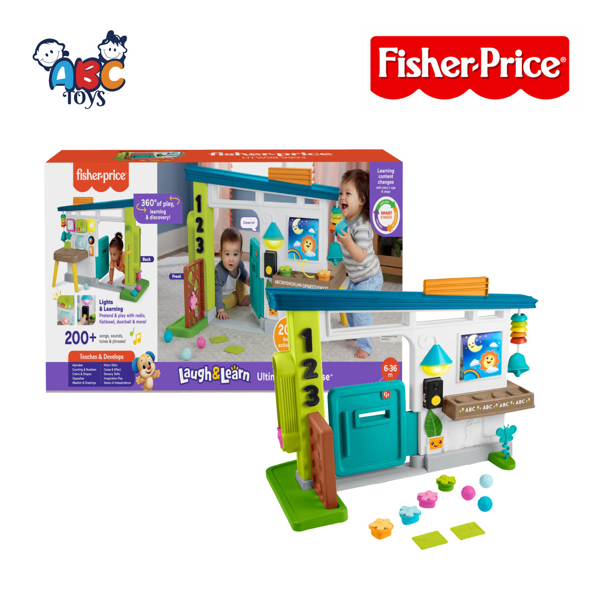 Fisher Price HTW98 Ultimate Playhouse, Ages 6m-36m