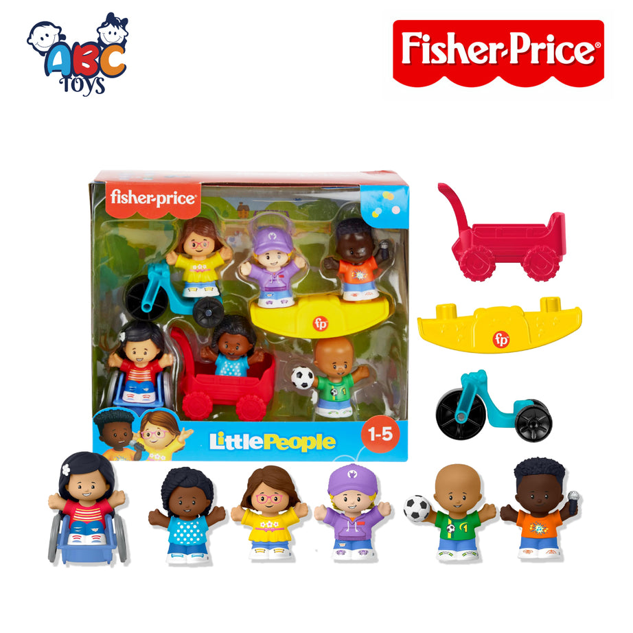 Fisher Price HXH06 Little People Play For All Figure And Accessory Pack, Ages 1y+