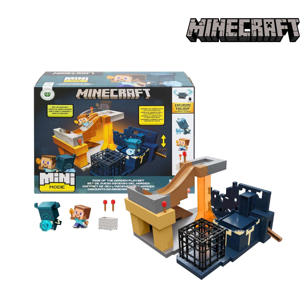 Minecraft HXT72 Rise of The Warden Playset