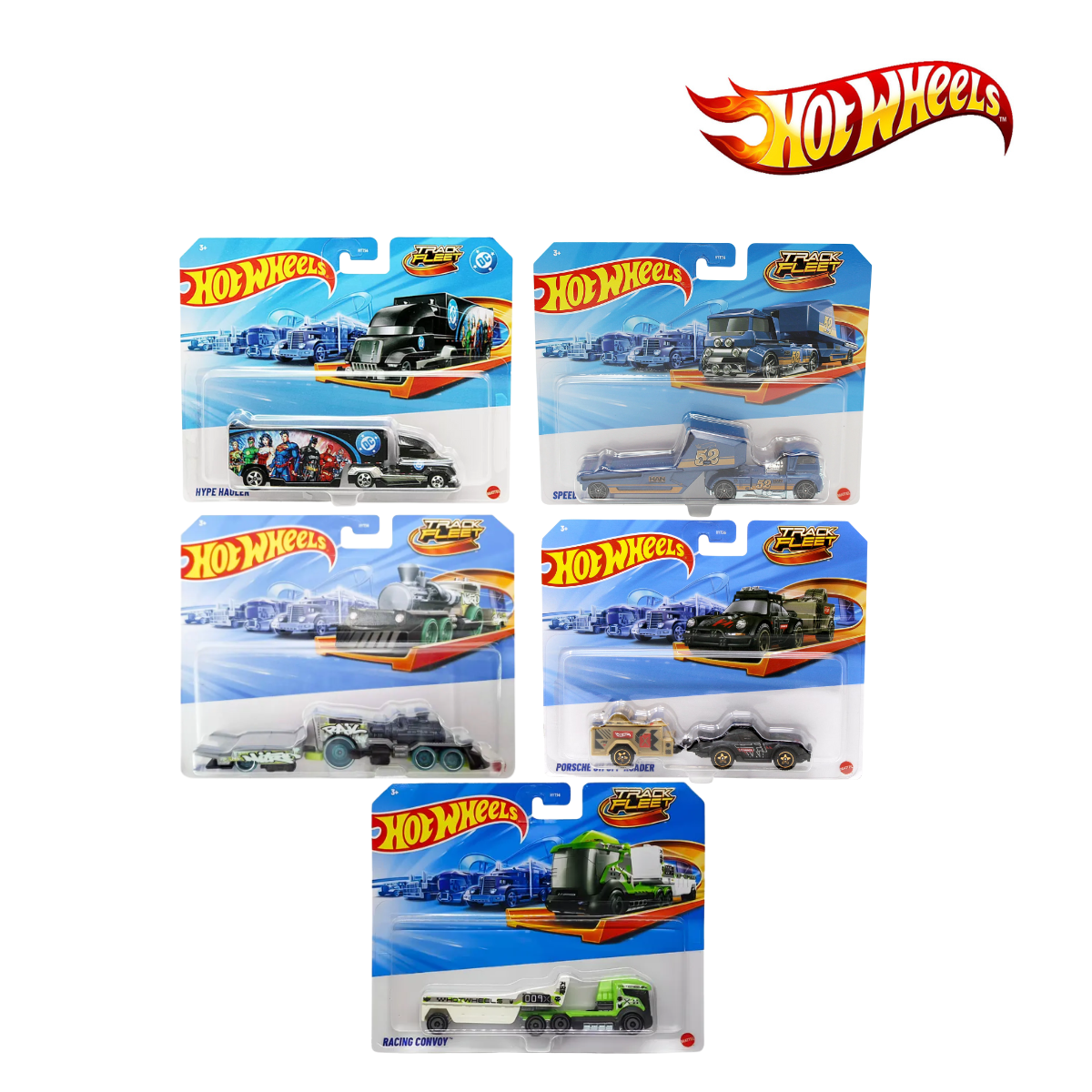 Hot Wheels HYT56 Truck Come Loaded with Stunts Assortment, Ages 3+