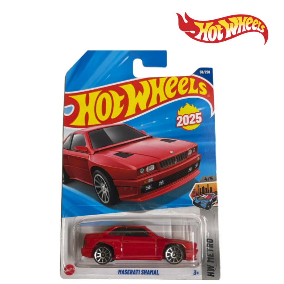 Hot Wheels HYW21 Maserati Shamal Let’S Race, Ages 3+