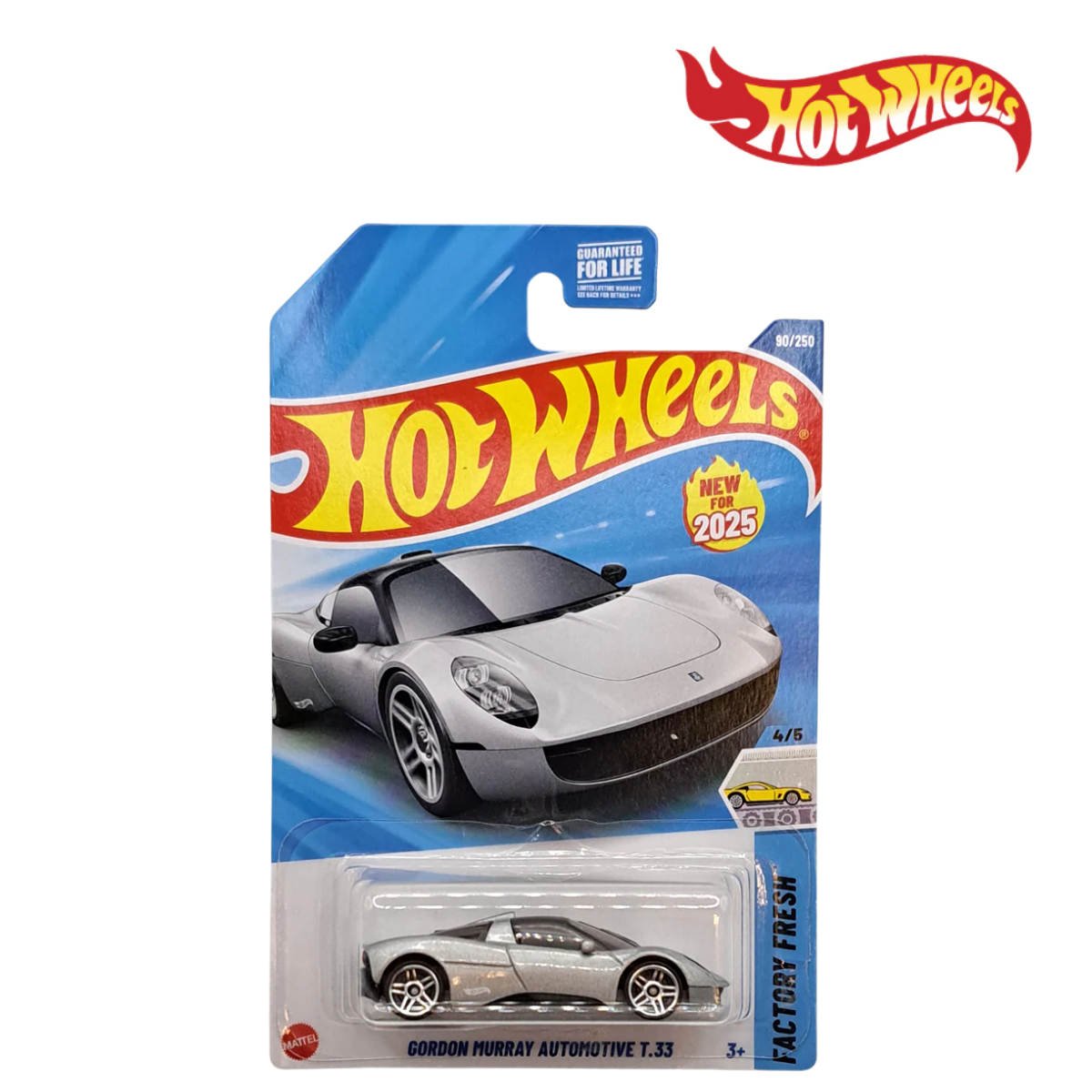 Hot-Wheels HYW23 Gordan Murray Automotive Long Card