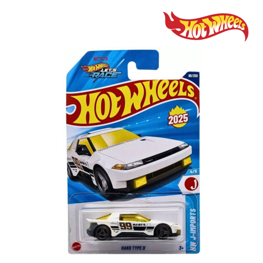 Hot Wheels HYW25 Hako Type D Let’S Race, Ages 3+
