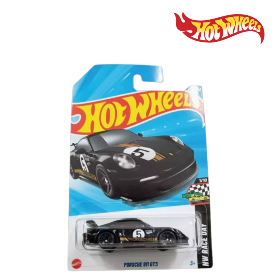 Hot Wheels HYX17 Porsche 911 GT3 Let’S Race, Ages 3+