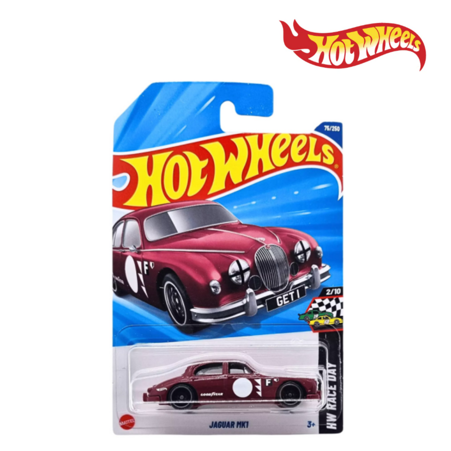 Hot Wheels HYX19 Jaguar MK1 Let’S Race, Ages 3+