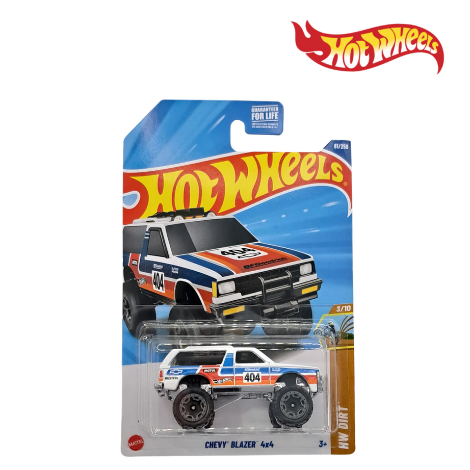 Hot Wheels HYX25 Chevy Blazer 4×4 Long Card
