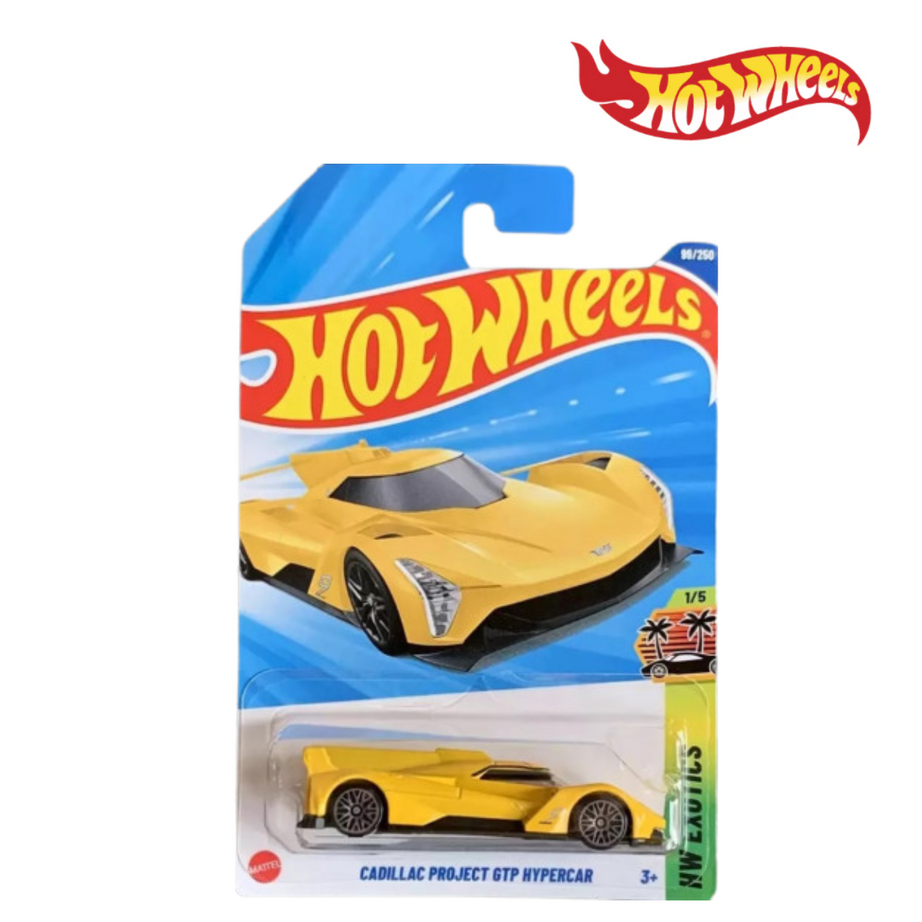 Hot Wheels HYX40 Cadillac Project GTP Hypercar Let’S Race, Ages 3+