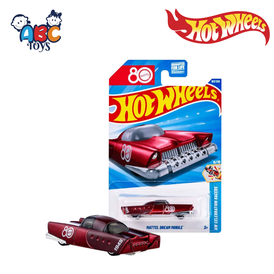 Hot Wheels HYX42 Mattel Dream Mobile Long Card, Ages 3+