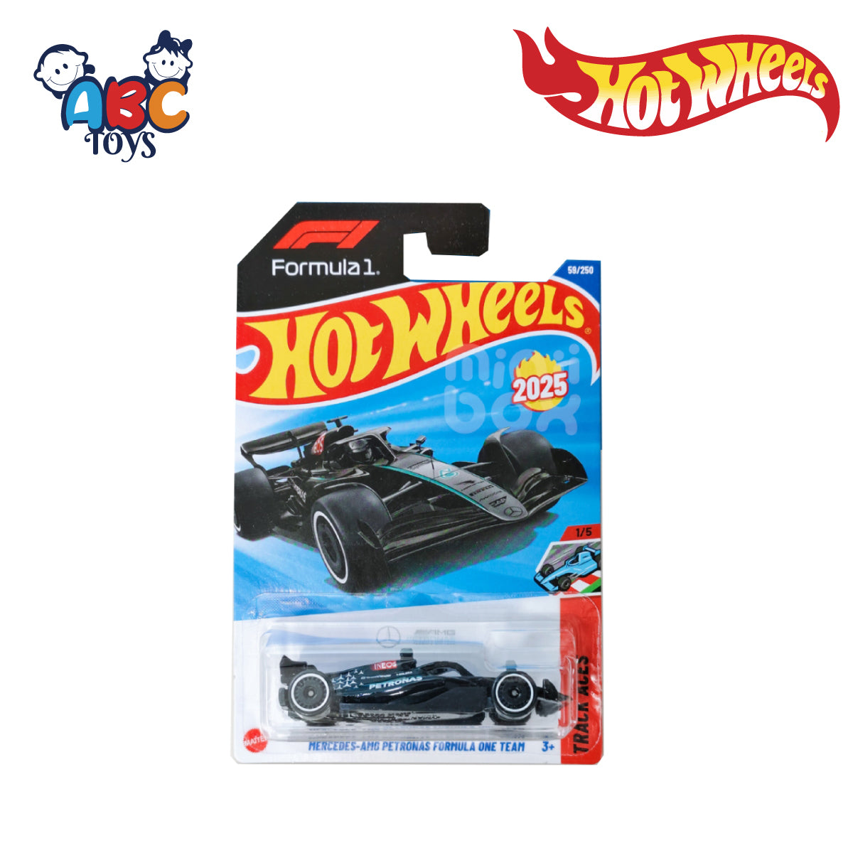 Hot Wheels HYX78 Mercedes-AMG Formula 1, Age 3+