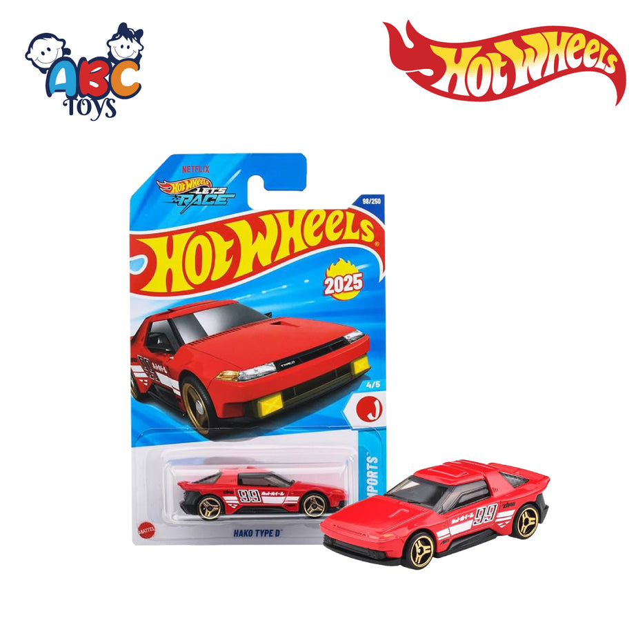 Hot Wheels HYX80 Hako Type D Long Card, Ages 3+