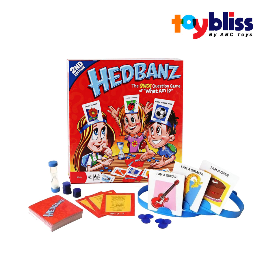 Toybliss Hedbanz 2nd Edition Game (999-10), Age 7+
