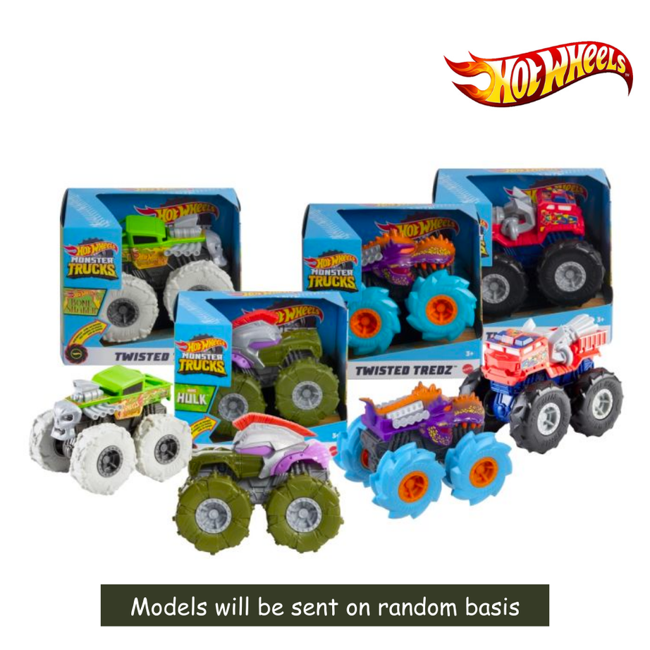 Hot Wheels GVK37 MT Twisted Wrex Vehicle (Damaged Box)