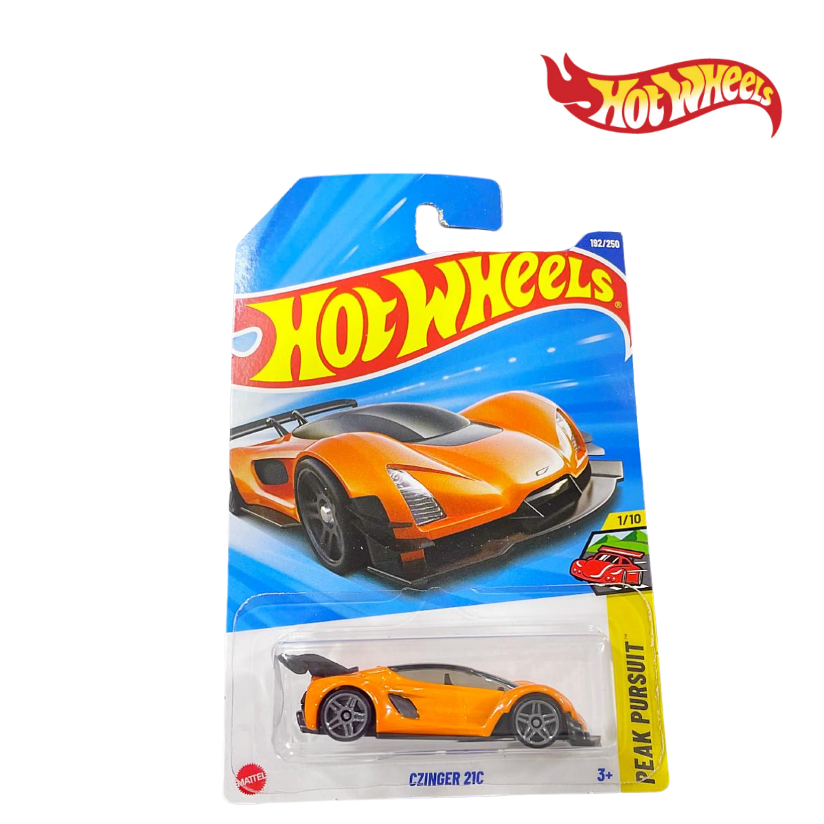 Hot Wheels JBB31 Czinger 21C Long Card, Ages 3+