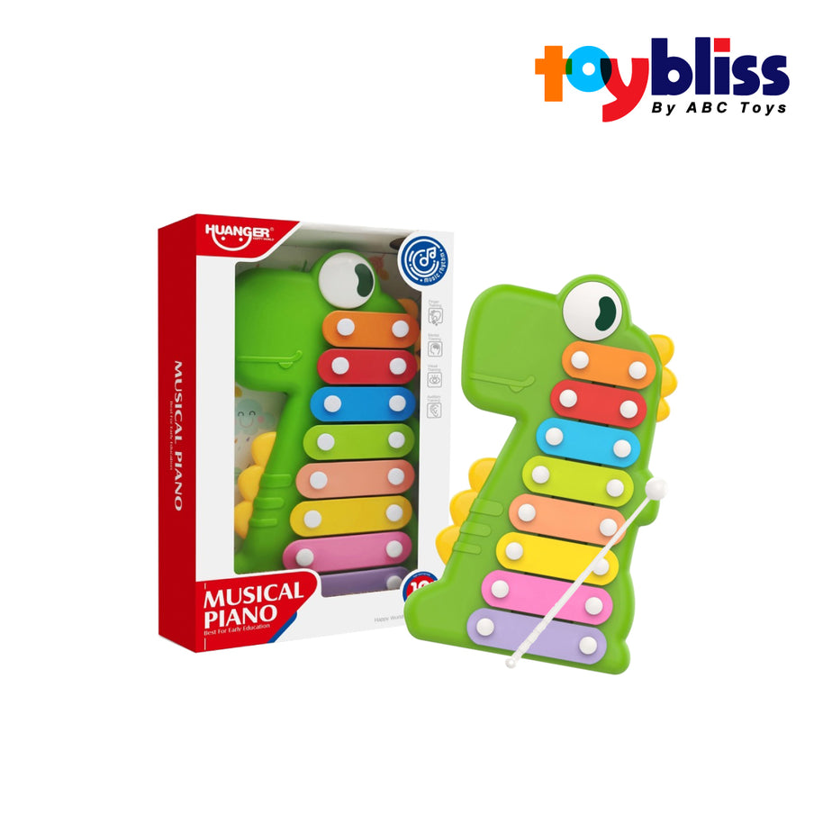 Toybliss Huanger Musical Piano Xylophone (HE8012), Ages 18m+