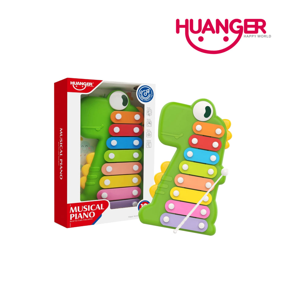 Huanger HE8012 Musical Piano Xylophone, Ages 18m+