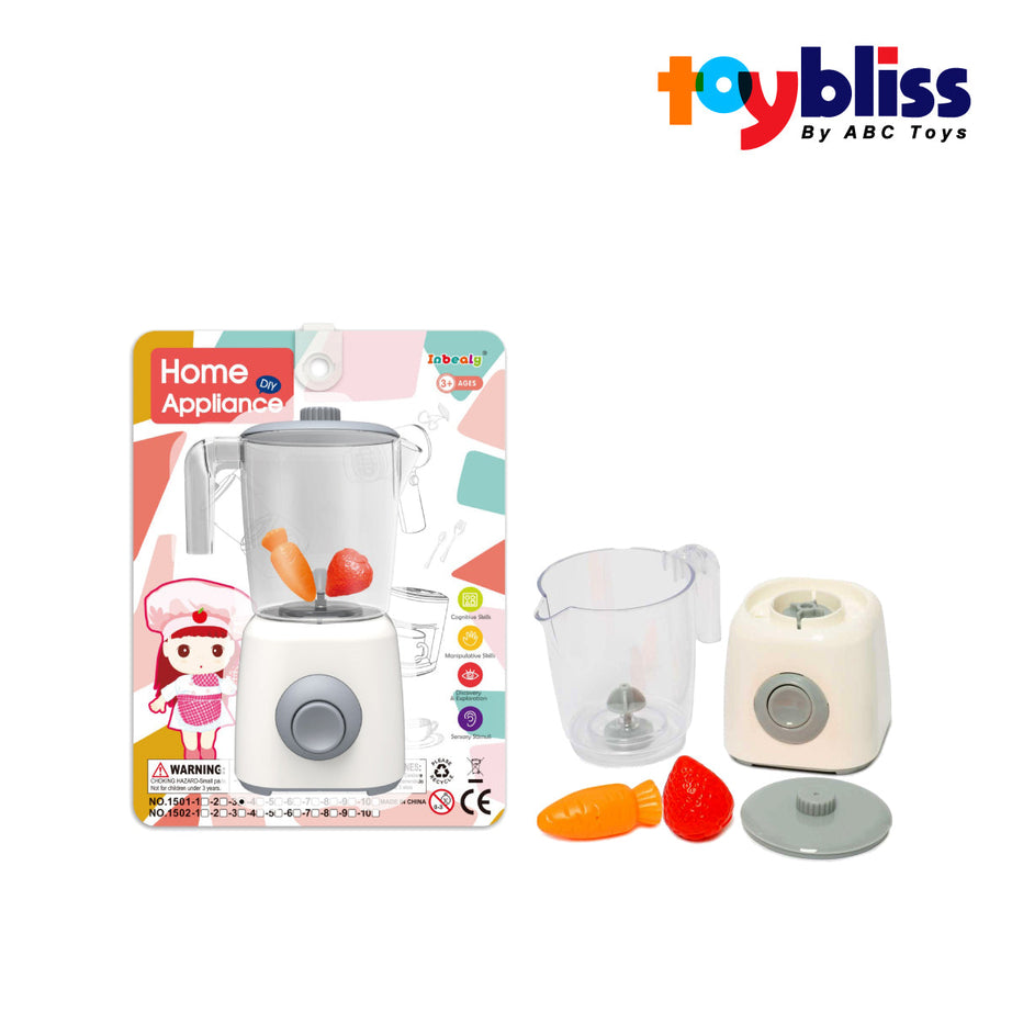 Toybliss - Inbealy Home Appliance B/O Juice Mixer with Light & Sound (1501-3), Age 3+