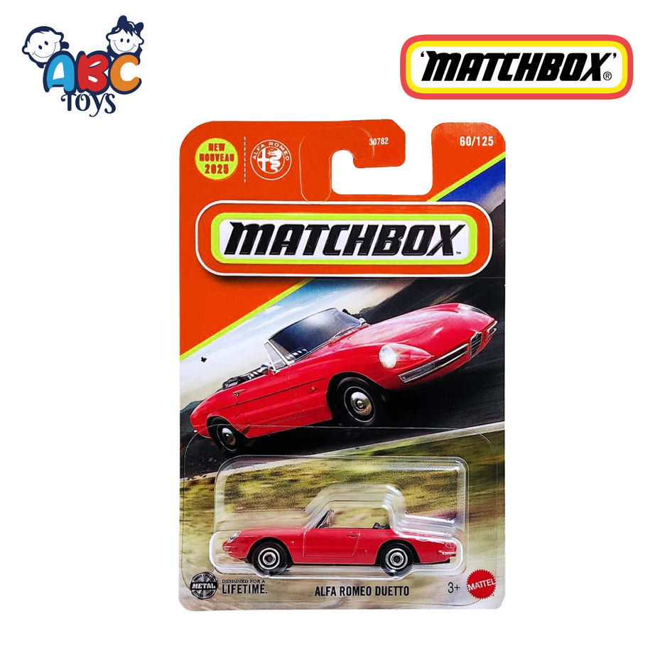 MATCHBOX 30782 (JBP03) ALFA ROMEO DUETTO, Age 3+