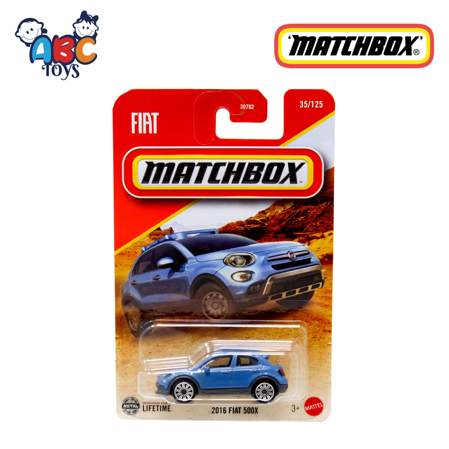 MATCHBOX 30782 (JBP39) 2016 Fiat 500X, Age 3+