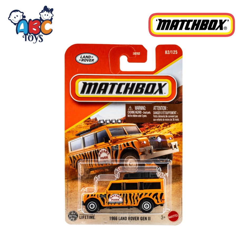 MATCHBOX 30782 (JBP48) 1966 LAND ROVER GEN II, Age 3+