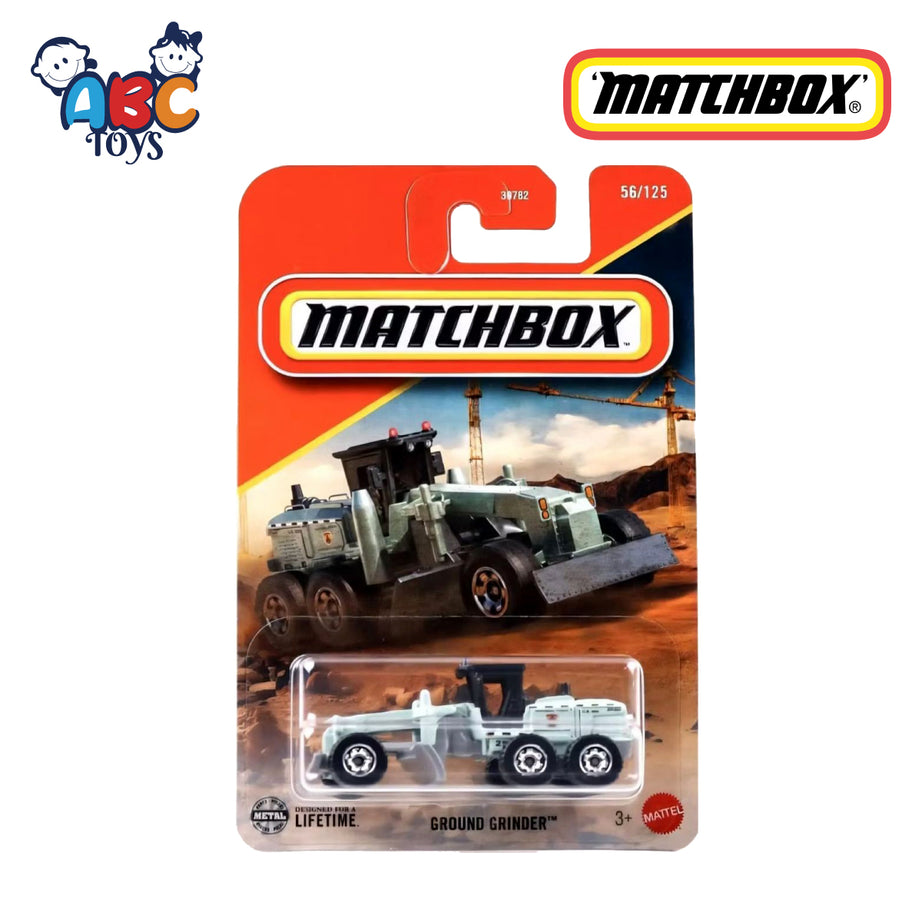 MATCHBOX 30782 (JBP66) GROUND GRINDER, Age 3+