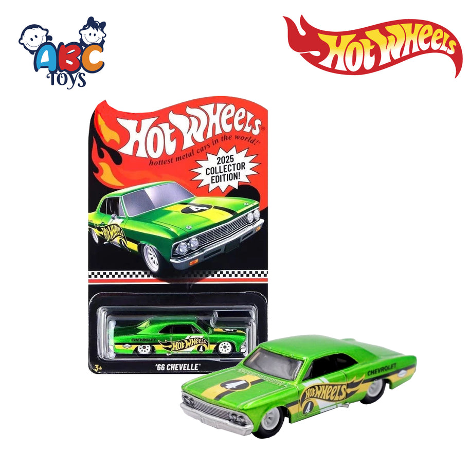 Hot Wheels JCB39 2025 Collector Edition'66 Chevelle, Age 3+