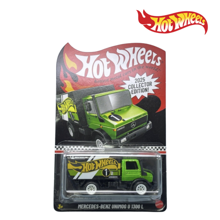 Hot Wheels JCB41 Mercedes Benz Unimog 2025 Collector Edition, Ages 3+