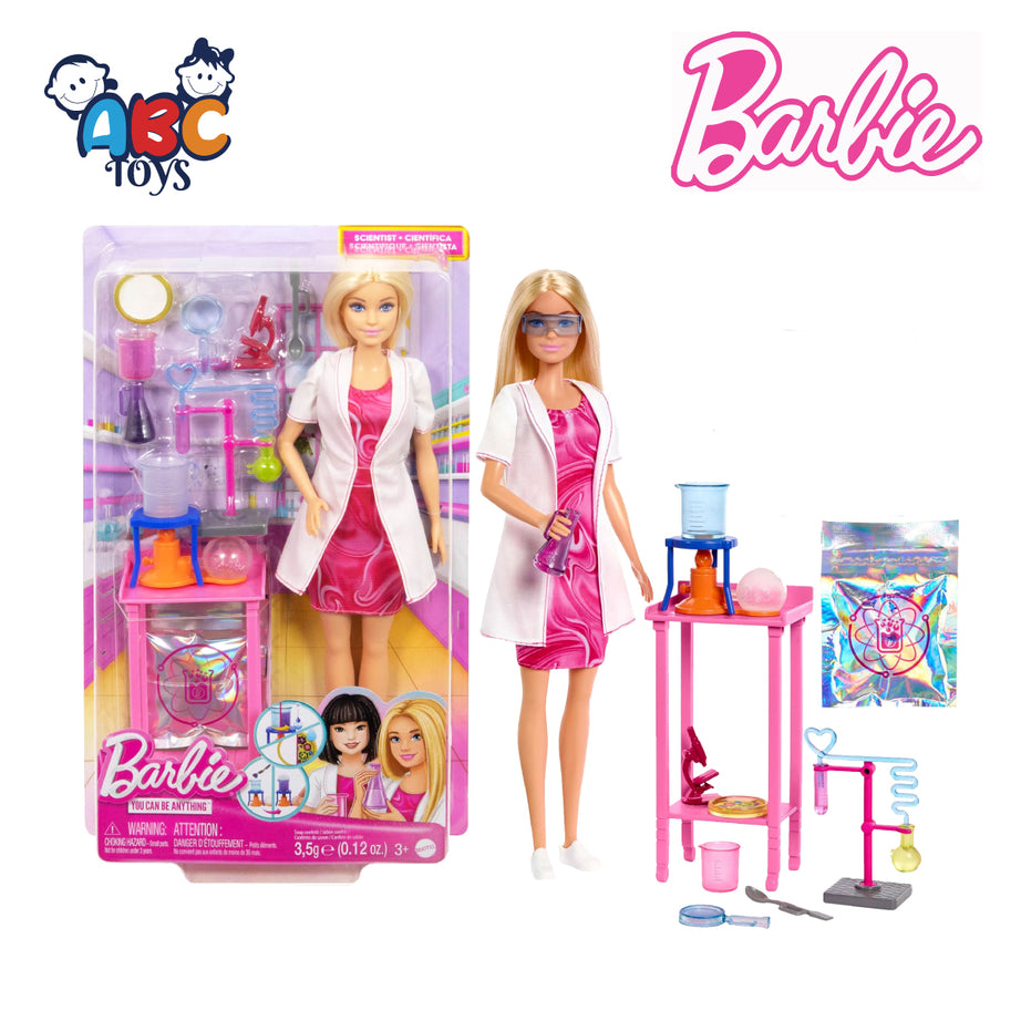 Barbie JCR70 Scientist Doll & Accessories, Ages 3+ (JCR71)
