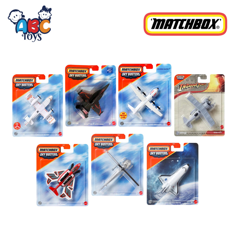 Matchbox JDJ05 SKYBUSTERS Asst, Age 3+