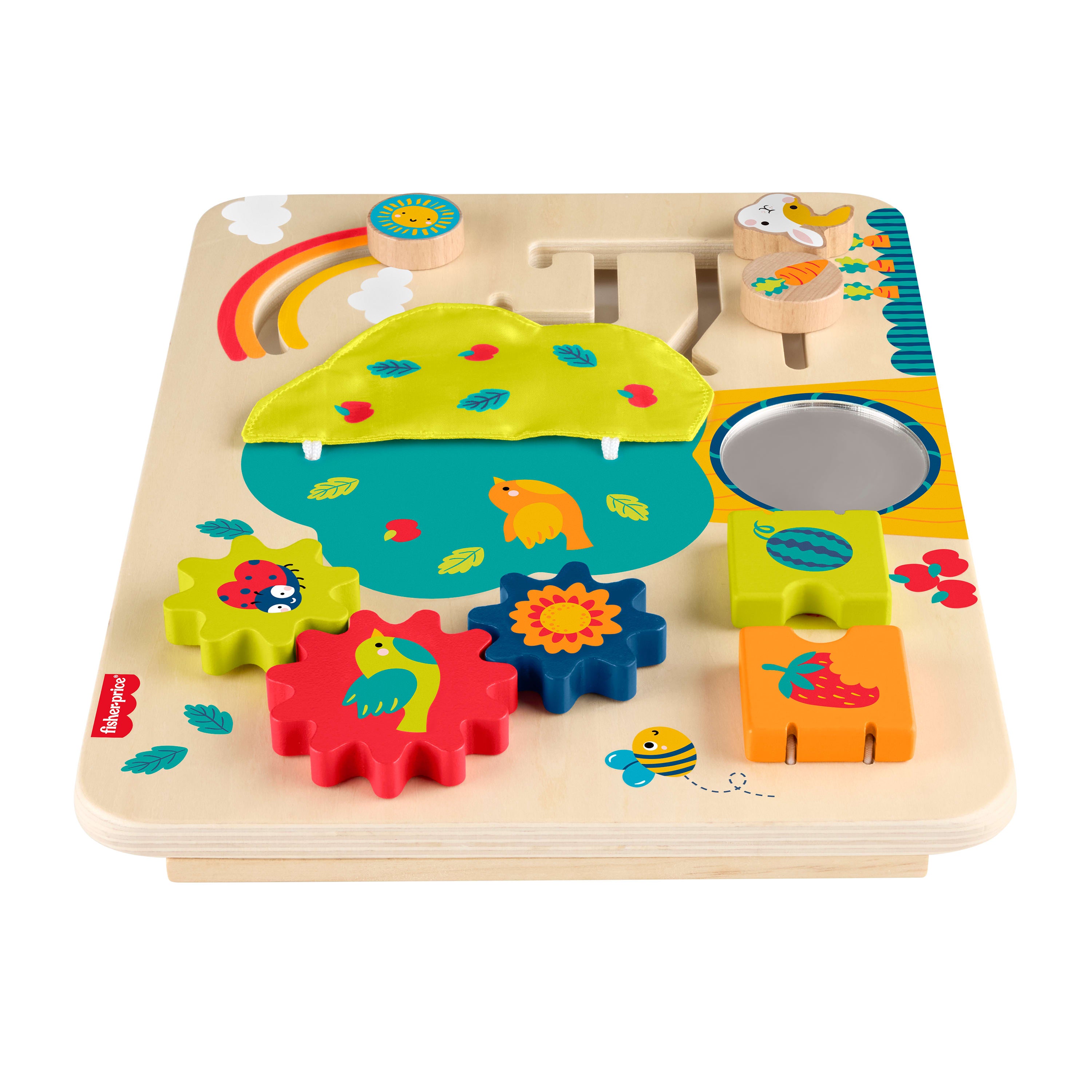 Fisher Price JDM53 Wood Activity Station, Ages 6m+