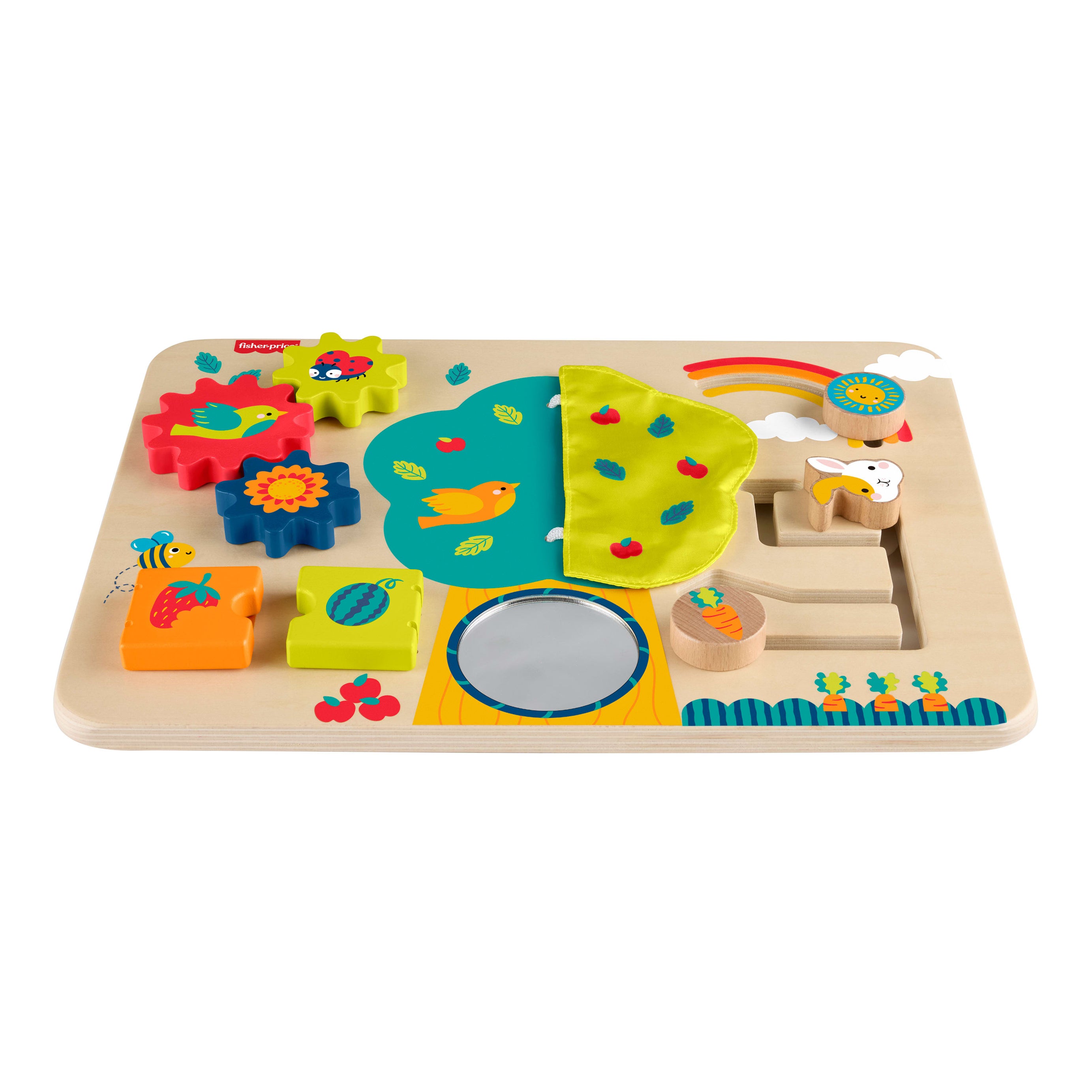 Fisher Price JDM53 Wood Activity Station, Ages 6m+