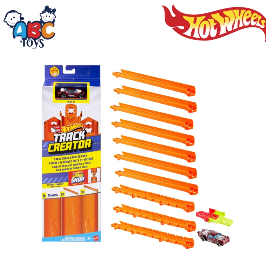 Hot Wheels JDW43 Track Creator set, Ages 3+