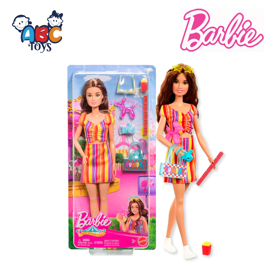 Barbie Day at the Fair Doll Playset JFL59 Ages 3+