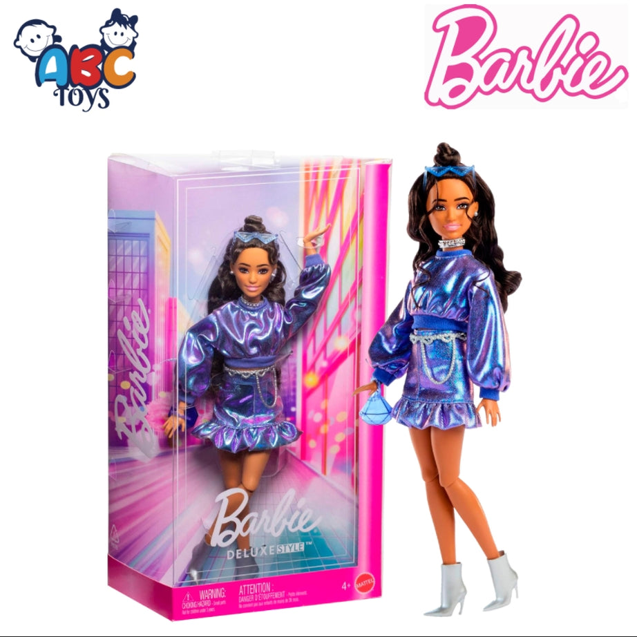Barbie JFP42 Deluxe Style Fashion Doll,Ages 4+ (Damage Box)