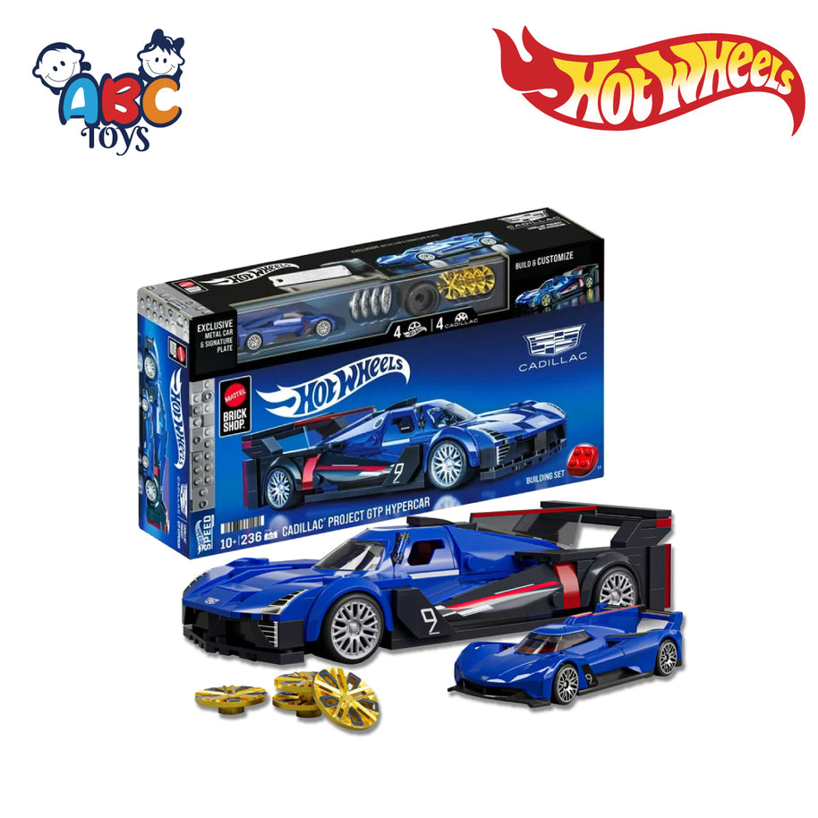 Mattel Brick Shop JFR89 236Pcs Cadillac Project GTP Hypercar, Age 10+