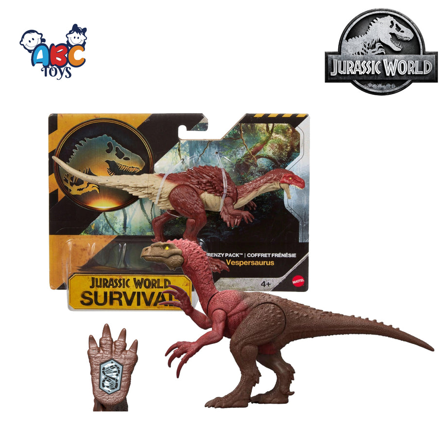 Jurassic World JGB72 Frenzy Pack Dinosaur Action Figure, Ages 4+