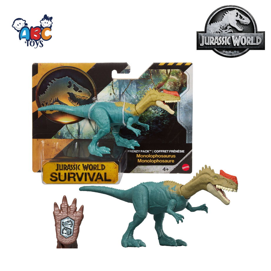 Jurassic World JGB72 Frenzy Pack Dinosaur Action Figure, Ages 4+