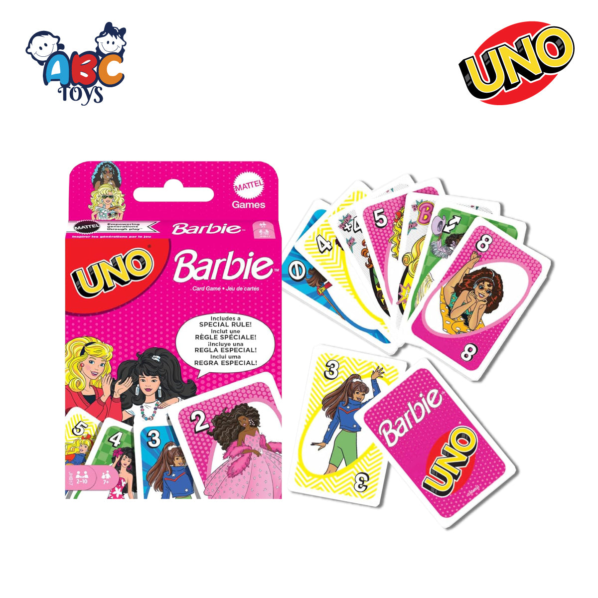 UNO JHB17 Barbie, Age 7+