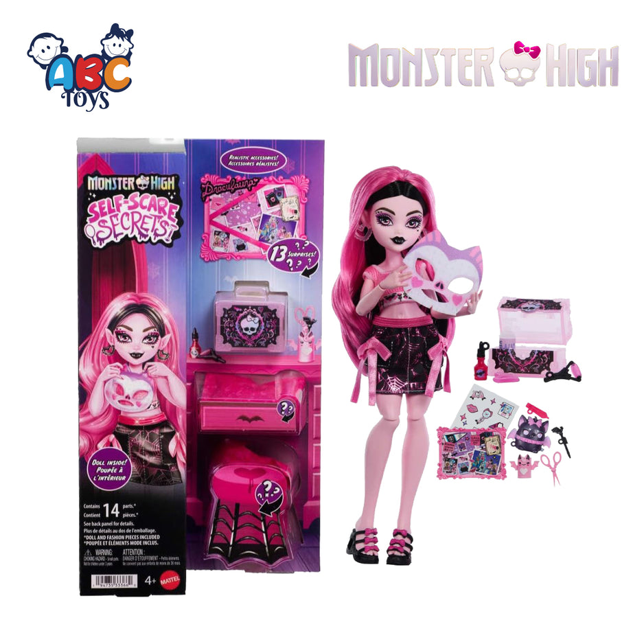 Monster High JHK43 Self-Scare Secrets Surprises,Age 4+