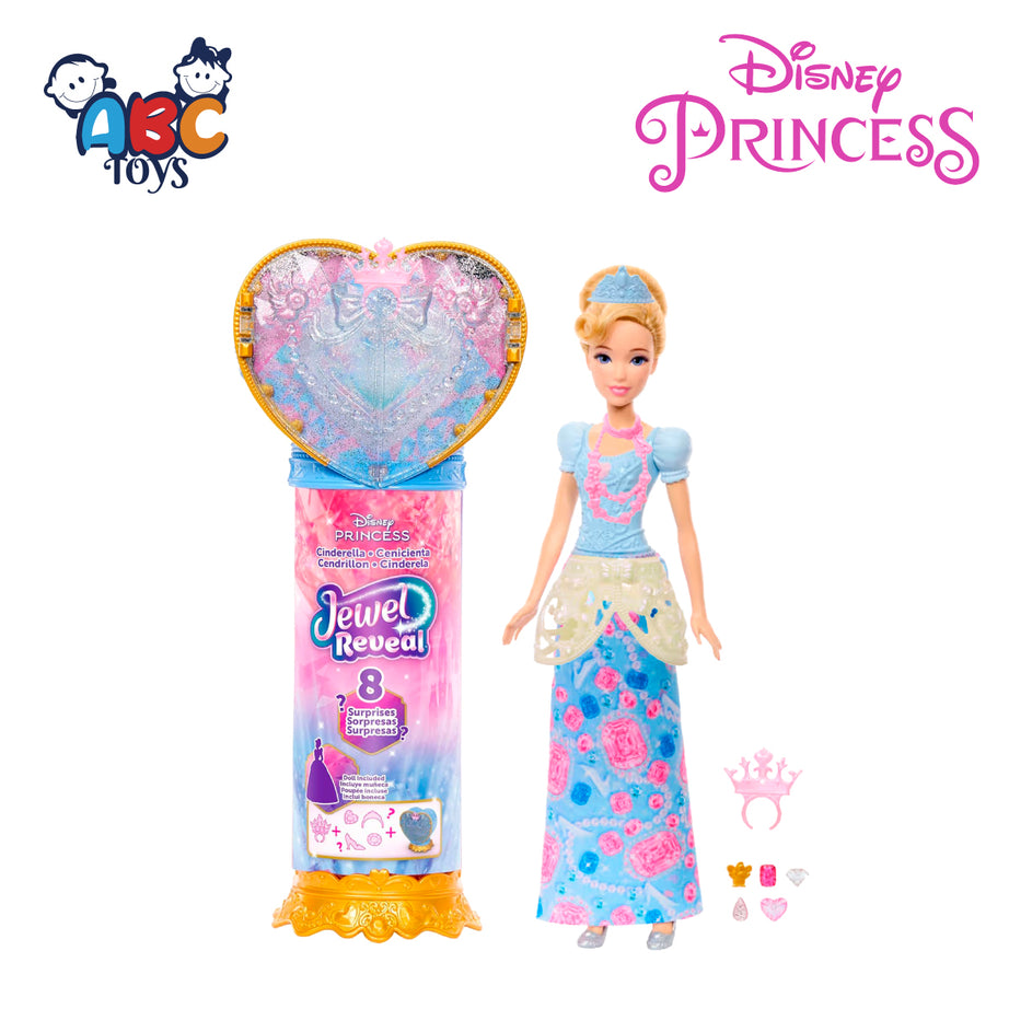 Disney Princess Cinderella Jewel Reveal JHL48, Age - 3+