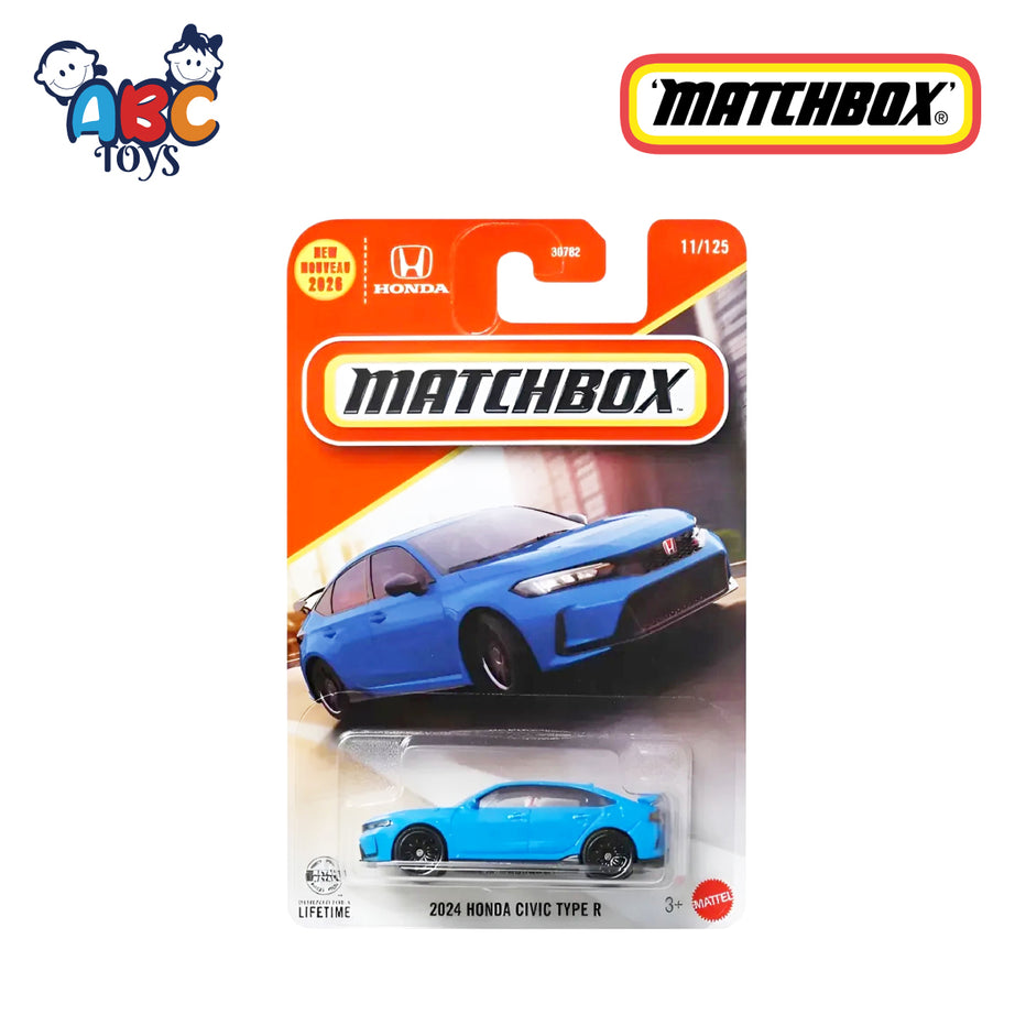 MATCHBOX 30782 (JHL99) 2024 HONDA CIVIC TYPE R, Age 3+