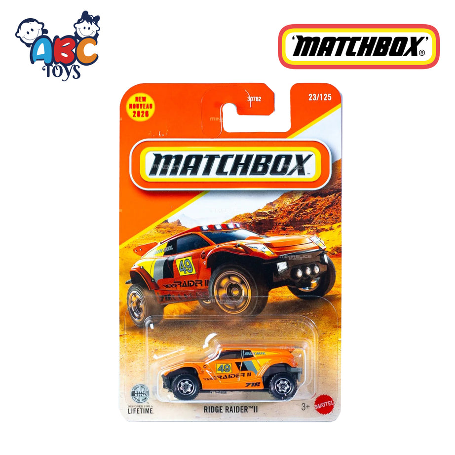 MATCHBOX 30782 (JHM17) RIDGE RAIDER II, Age 3+