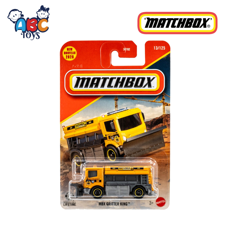 MATCHBOX 30782 (JHM33) MBX GRITTER KING, Age 3+