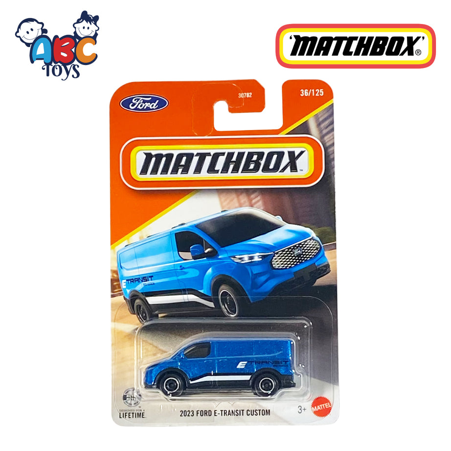 MATCHBOX 30782 (JHM51) 2023 FORD E-TRANSIT CUSTOM, Age 3+