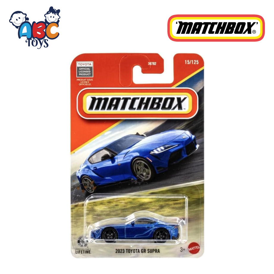 MATCHBOX 30782 (JHM55) 2023 Toyota GR Supra, Age 3+